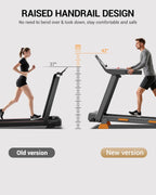 LONTEK SF20 Walking Treadmill – Deep Black – product detail