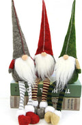 BWFY Long-Leg Christmas Decorative Dolls, Set of 3