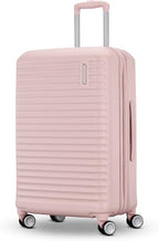 American Tourister 156164-E050 Hardside Suitcase – Medium - Checked, Pink Blush
