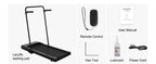 Lacuffy BA09-F6 Under-Desk Walking Treadmill – Satin Black – product detail