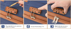 Cobens HLG-5PCS-PorscheBlue Luggage Set – 5 Piece Sets (20/24/28/DB/TB), Blue – Blue / 5 Piece Sets (20/24/28/DB/TB) – product detail
