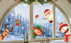XIMISHOP Christmas Window Clings, 82-Piece Set