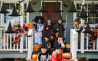 Helimoto 12-Piece Hanging Halloween Witch Hat Set – Black – product detail
