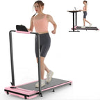 ANCHEER Portable Folding Walking Pad 300lb, 7.5 MPH Under Desk Treadmill with Remote Control & LED Display,2 in 1 Walking Pad Treadmill for Home/Offic · 1