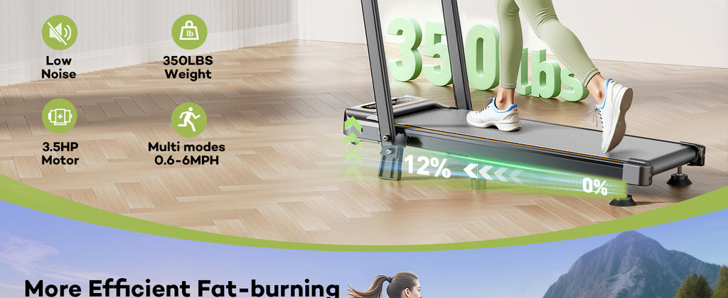 Trisomy SD-380F Under-Desk Walking Treadmill – Silver – product detail