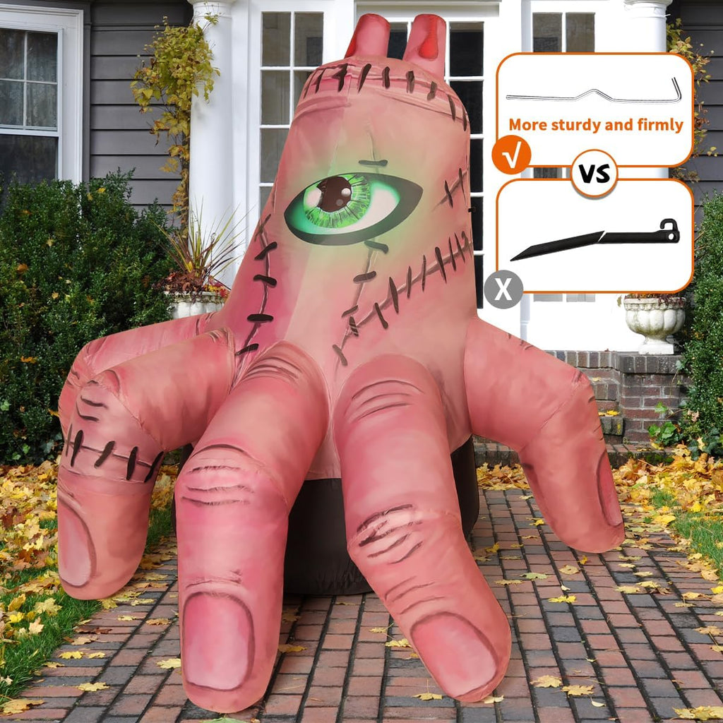 COMIN CO-69424 6-Foot Halloween Hand Inflatable – Skin – product detail