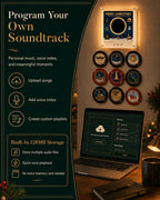 Christmas Vinyl Player Fridge Record NFC Magnetic Music Box Set · 6