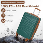 Romswi LGD-4317-RT-1 Suitcase – Medium, Emerald Green – Emerald Green / Medium – product detail