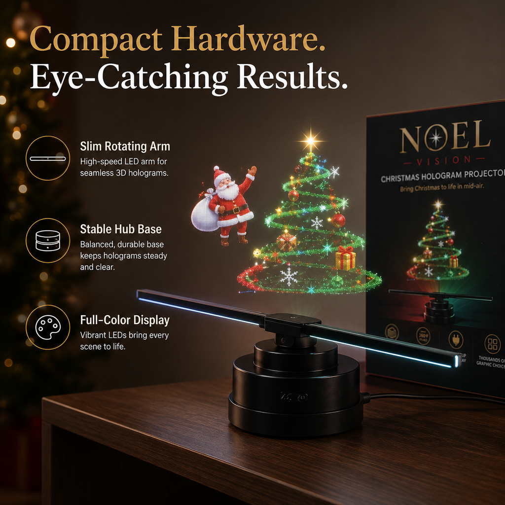 ✨ 3D Hologram Magic Projector – Limited Time 50% OFF · 5