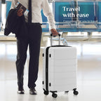 NEWBULIG 2LG-24WT Suitcase – 24 Inch, White – White / 24 Inch – product detail