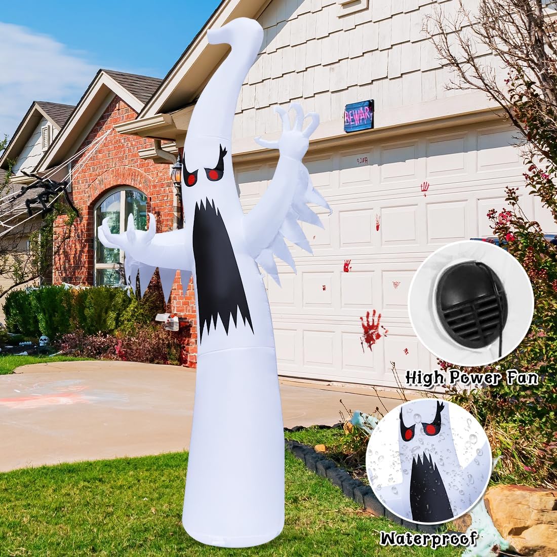 GOOSH DJ-WS-69082-6 Halloween Ghost Inflatable – Multicolor – product detail