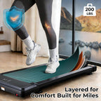 KMFurnila PBJ-P01-V2 Under-Desk Walking Treadmill – Dark Black – product detail