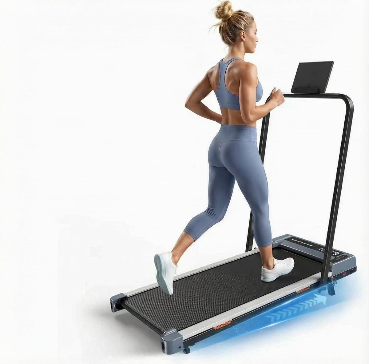 Viamotion Walking Pad with Incline, Handlebar and LED Display