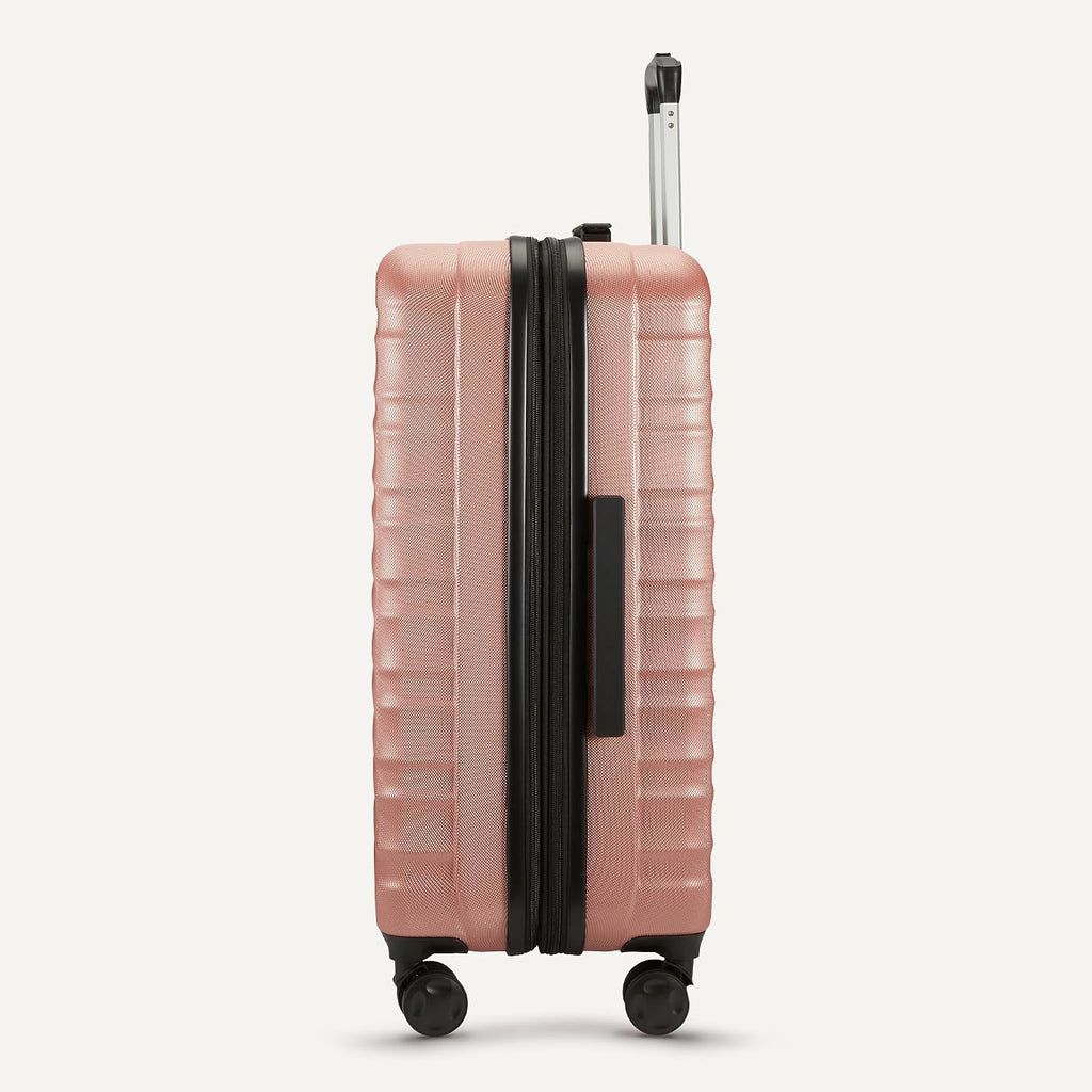 Amazon Basics LN20164-20-24-28-RG Hardside Luggage Set – 2-Piece Set, Rose Gold – Rose Gold / 2-Piece Set – product detail