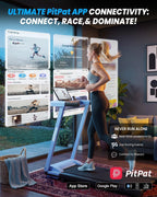 Superun Walking Treadmill – BlackBlue – product detail