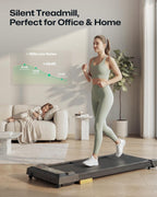UREVO URTM025 Under-Desk Walking Treadmill – Black – product detail