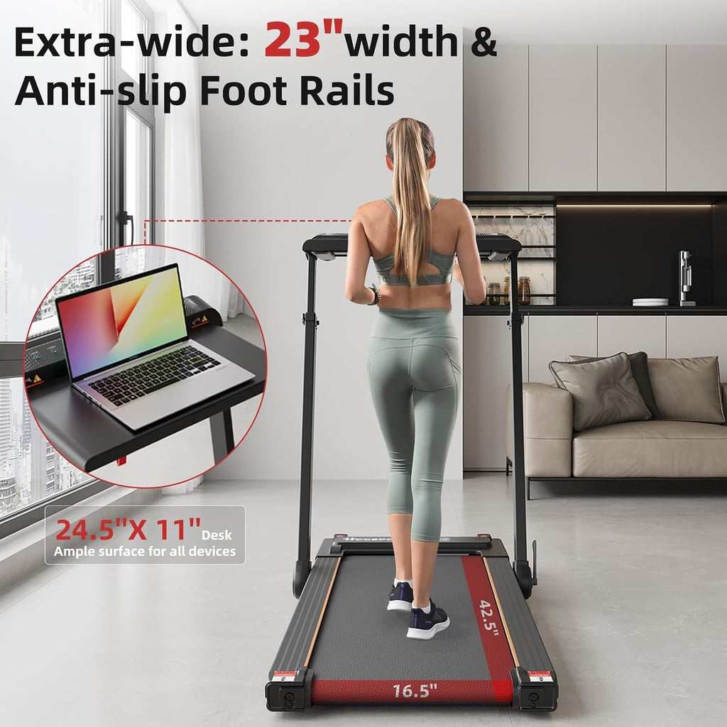 Hccsport SOUTIEN-1 Under-Desk Walking Treadmill – Remote Control&Removable Tray – product detail