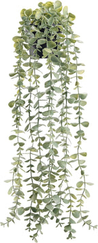 Der Rose Faux Hanging Eucalyptus in Pot, 24 in