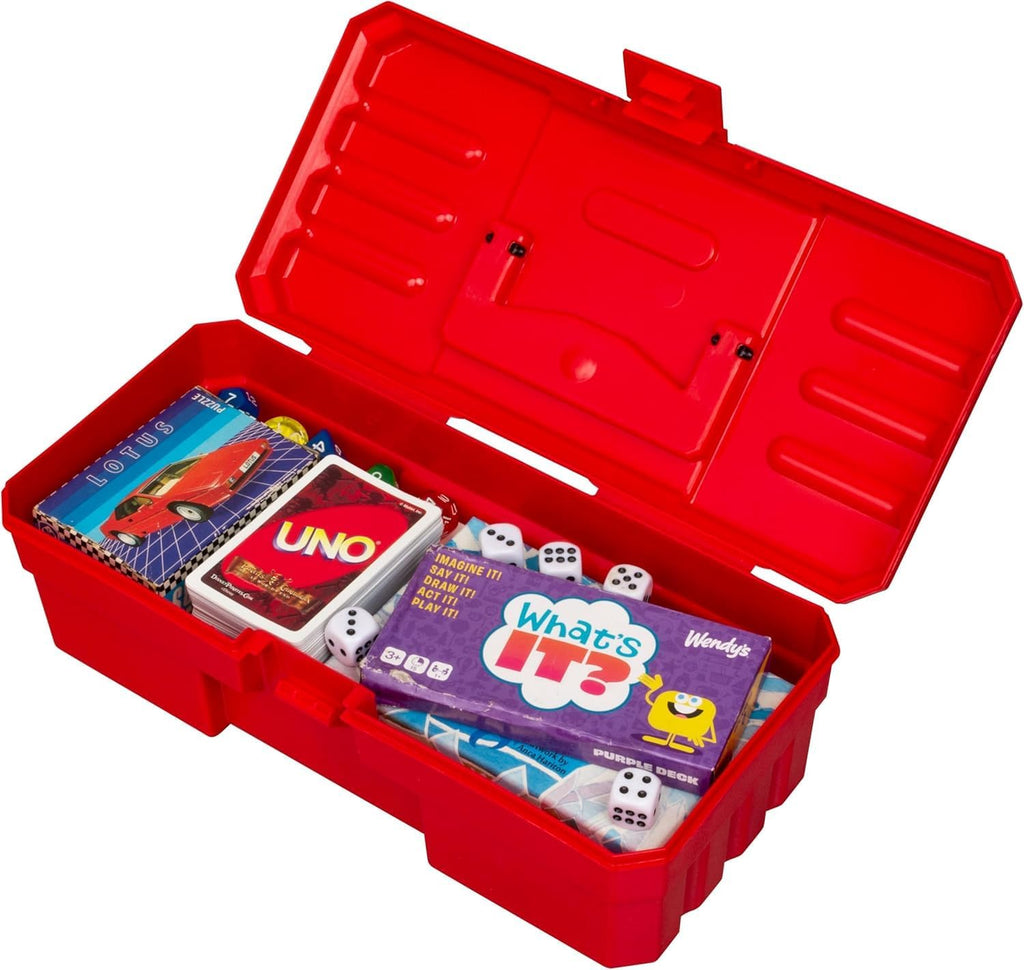Akro-Mils 9912 12-Inch ProBox Plastic Tool Box – 1 Pack, Red – 1 Pack / Red – product detail