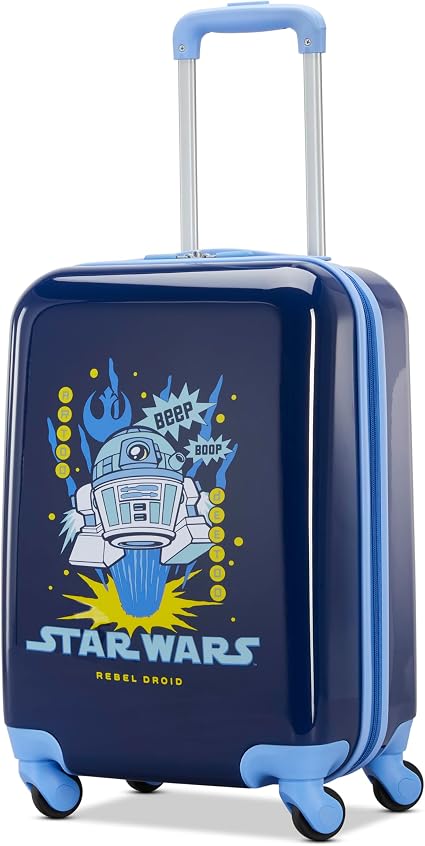 American Tourister 154616-4431 Hardside Carry-On Suitcase – Carry-On 18-Inch, R2-D2