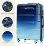 Merax LQ-1-PP315680AAN Hardside Luggage Set – 20/24/28 Inch, navy(horizontal stripe) – navy(horizontal stripe) / 20/24/28 Inch – product detail