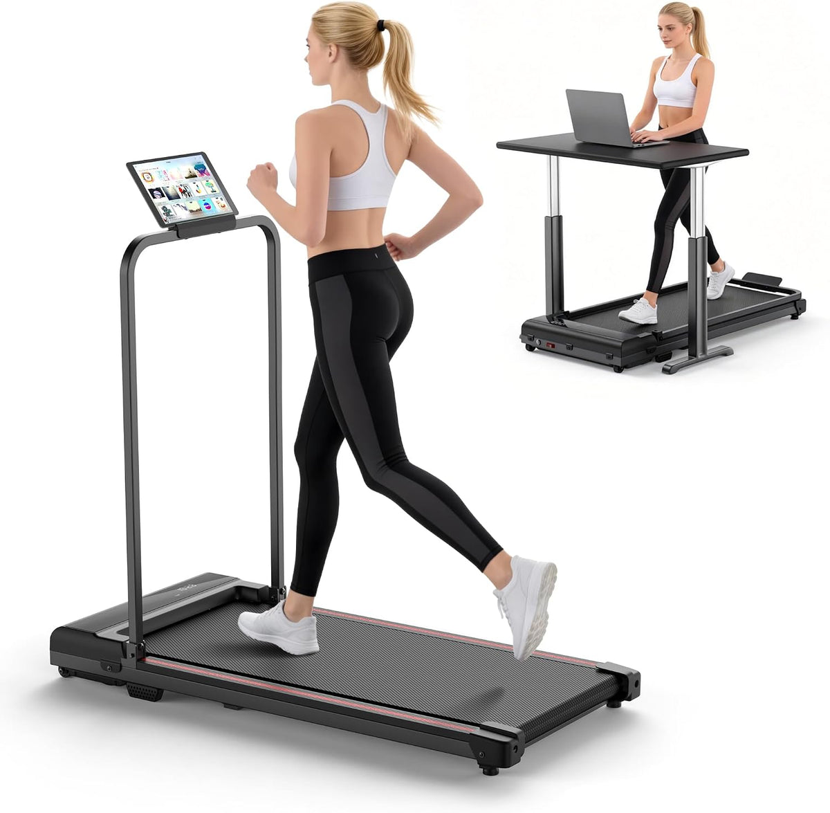 Terluxra 3BXFS-930iF Under-Desk Walking Treadmill