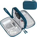 FYY Two-Layer Tech Organizer Pouch, Dark Green