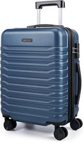 LIGHT FLIGHT LF4105006 Carry-On Suitcase – 20 Inch, Blue