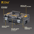DEWALT DWST17807 TSTAK II Flat-Top Tool Storage Case – 1 Count (Pack of 1) – product detail