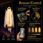 HAPPYCLUB 20260425001 5-Foot Lighted Halloween Swinging Ghost – Swing Ghost – product detail