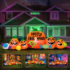 KOOY Halloween Inflatable Decorations – happy pumpkin – product detail
