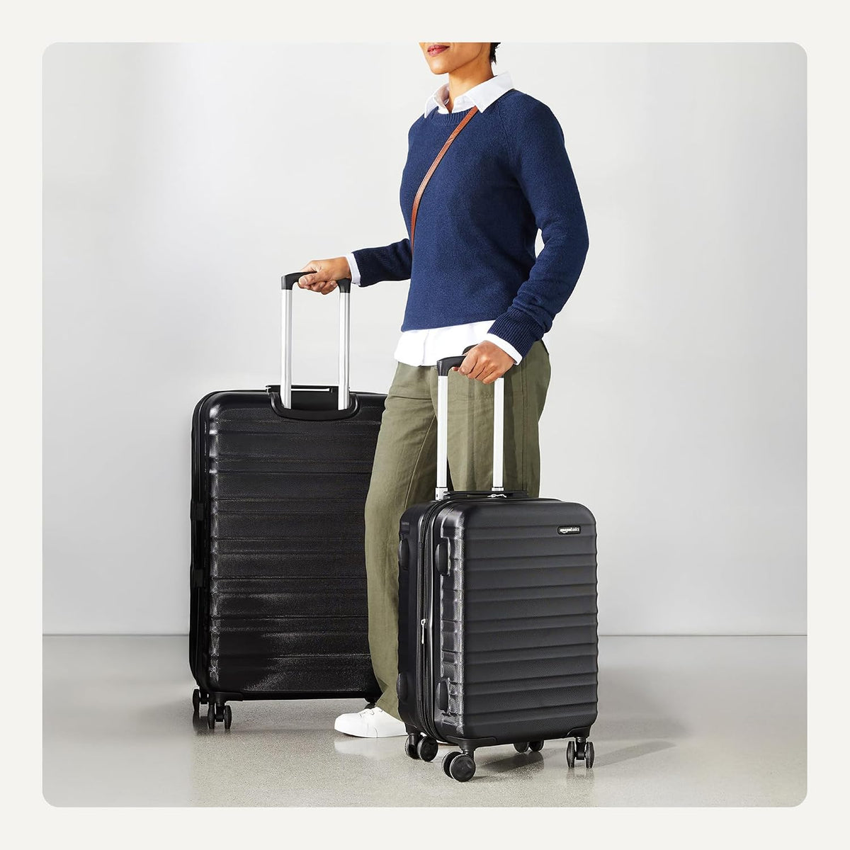 Amazon Basics Expandable Hardside Luggage, Multiple Sizes and Sets