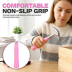 DEKOPRO DKMHTK086BMC-Pink 86-Piece Household Hand Tool Kit – Pink – product detail