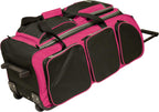 Travelers Club Rolling Travel Duffel Bag – Hot Pink – product detail