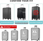 TRAVELKIN more than travel XL Luggage Cover – XL, Black – Black / XL – product detail
