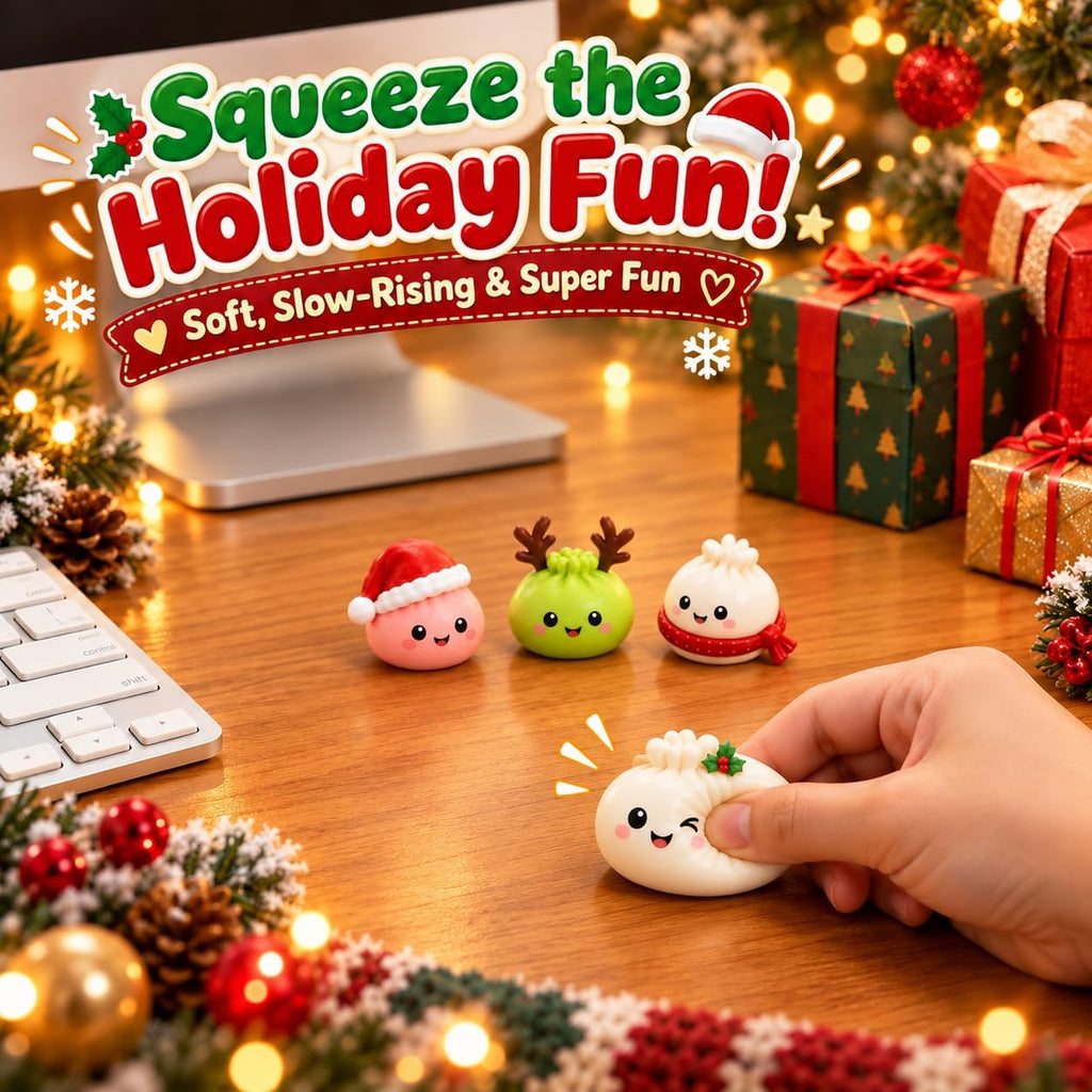Christmas Squishy Advent Calendar 2026, 24-Day Surprise Squishies Countdown · 2