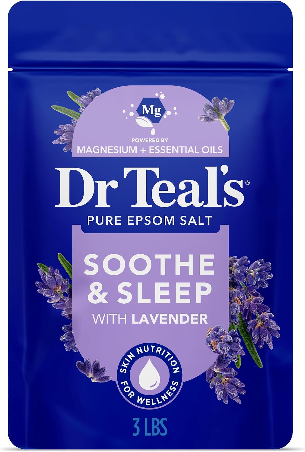 Dr Teal's Lavender Epsom Salt, 48 oz