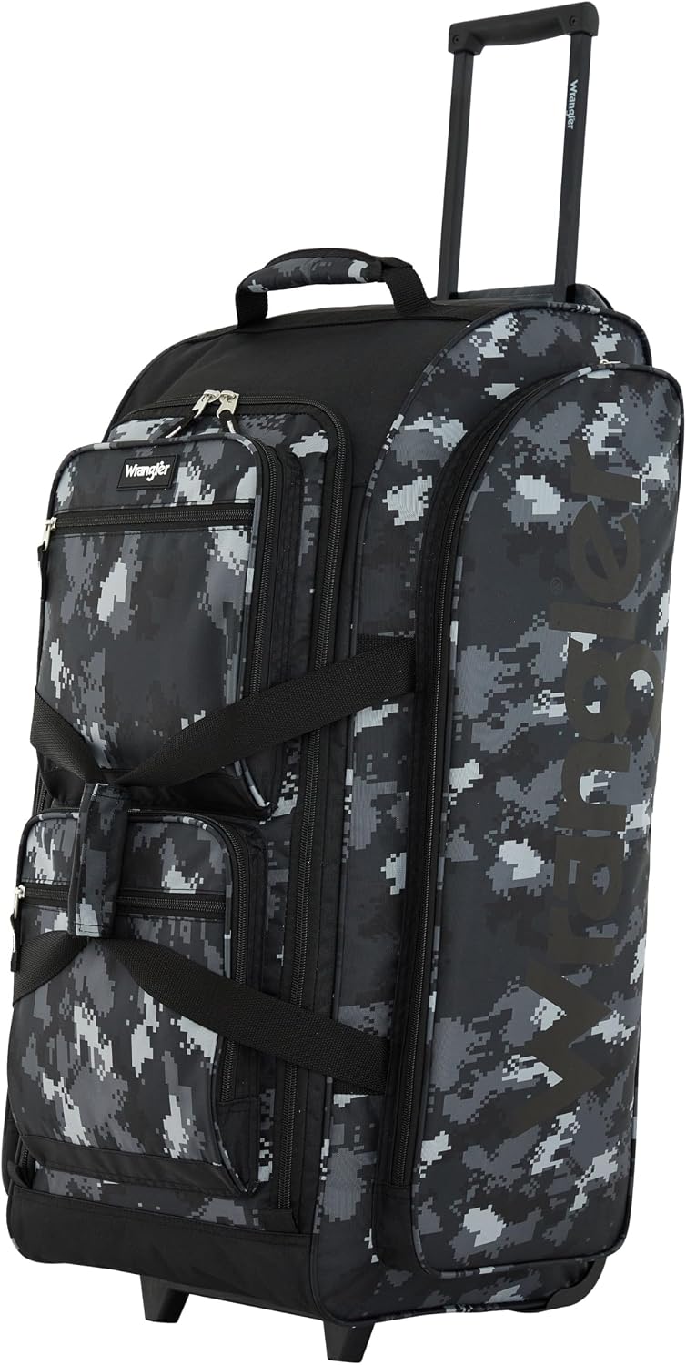 Wrangler Wesley 30-Inch Rolling Duffel Bag
