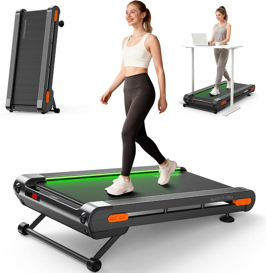 VITALWALK Apollo 11 Walking Treadmill – Grey
