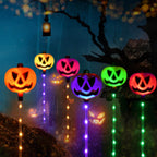 Homeleo HLD578 6-Pack Color-Changing Solar Pumpkin Path Lights – Multicolor Pumpkin – product detail