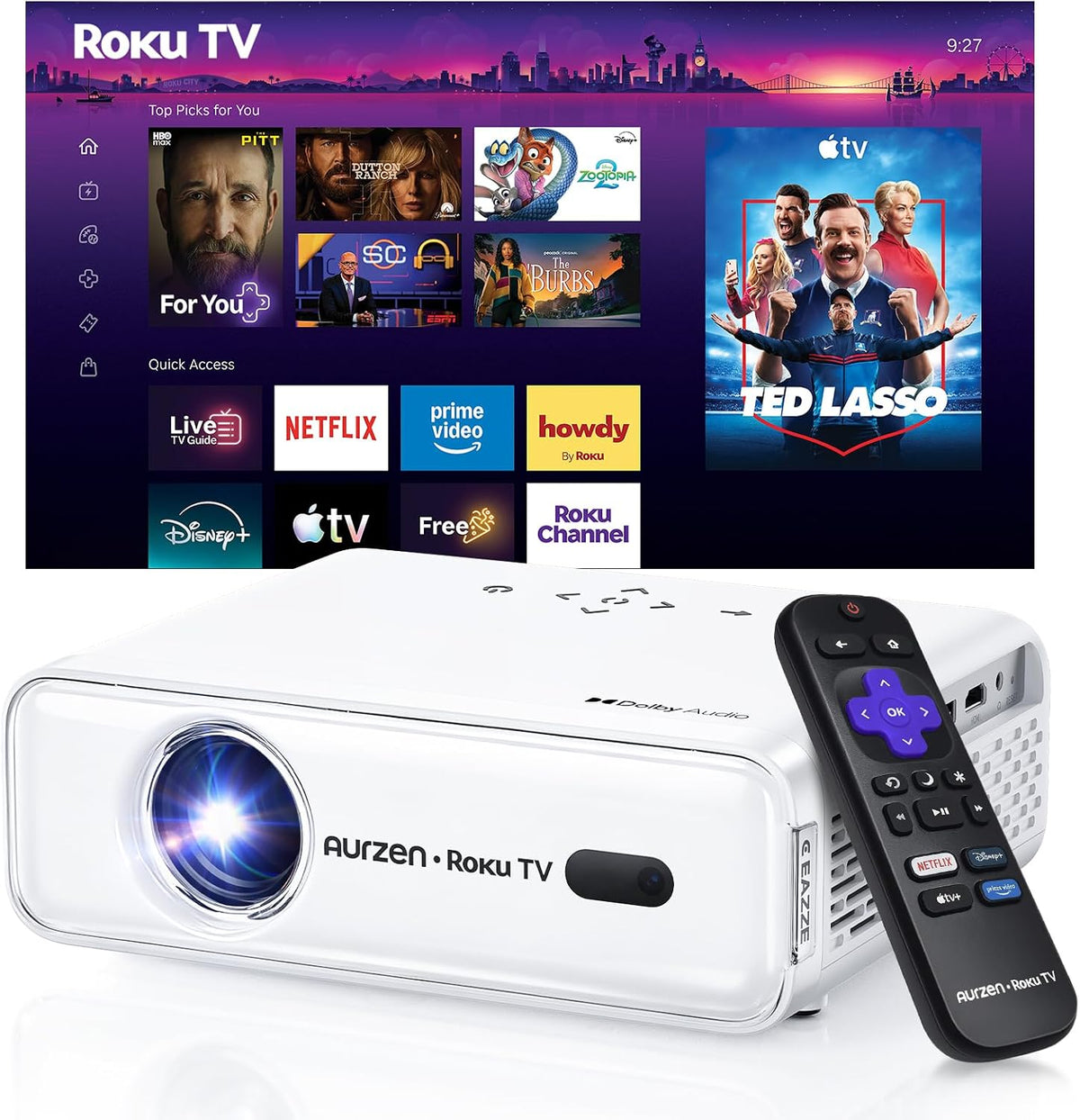 Aurzen projector product view 1