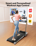 TOPUTURE Under-Desk Walking Treadmill – Black – product detail