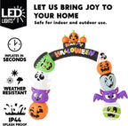 Joiedomi JOI-LZ-30612 8-Foot Halloween Pumpkin Archway Inflatable – Multicolor – product detail