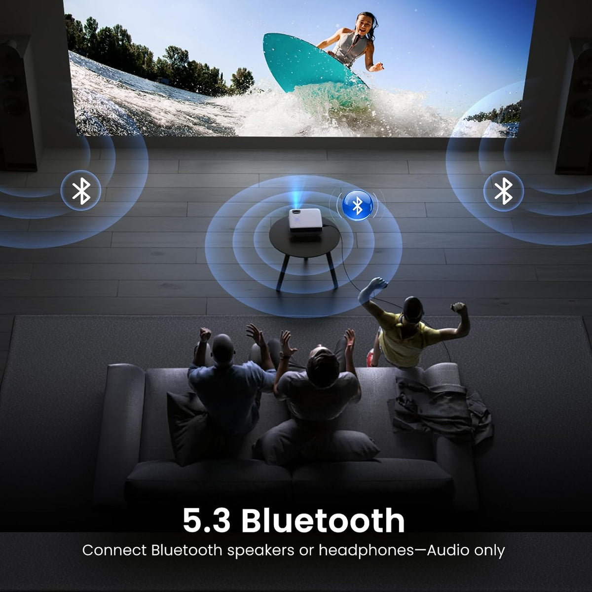 HAPPRUN projector product view 4