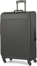 LeapVerse 28INCH-BLACK Suitcase – 28INCH, Black