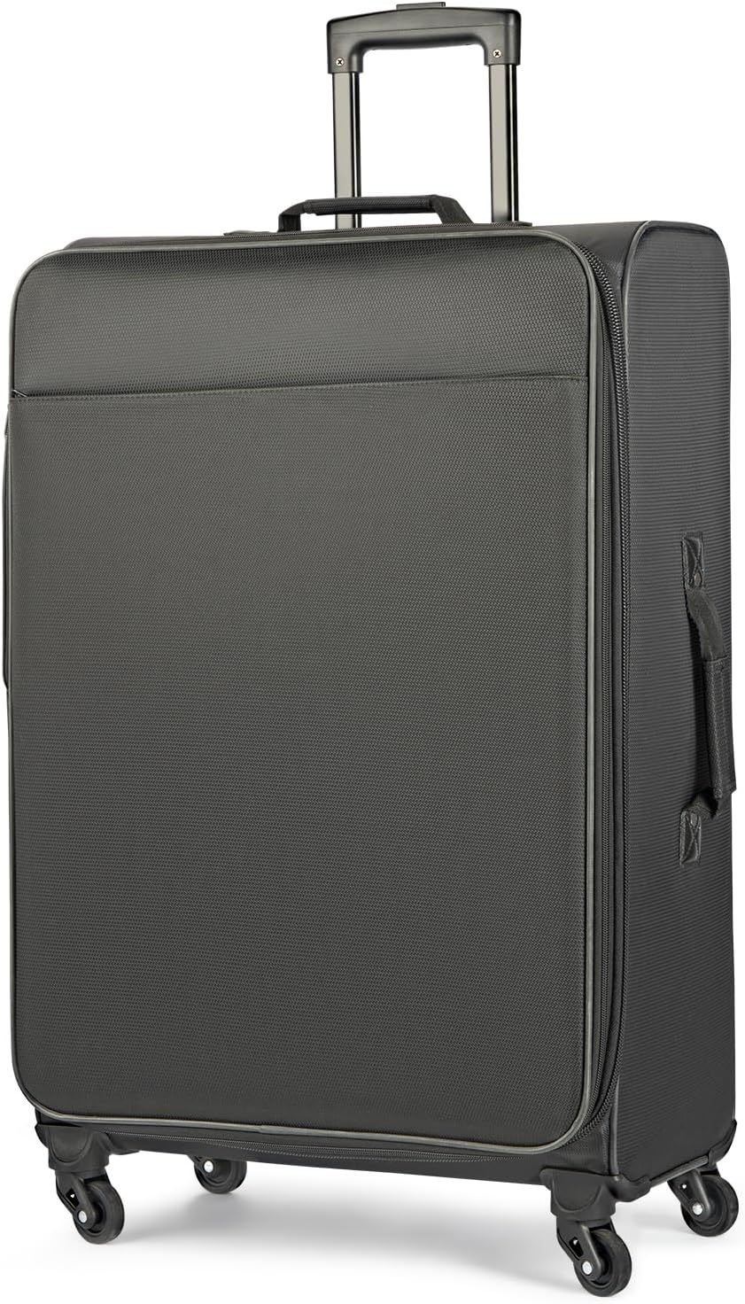 LeapVerse 28INCH-BLACK Suitcase – 28INCH, Black
