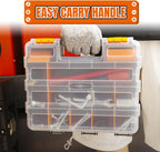 Jack Boss ASG322-2-O 2-Pack Double-Sided Parts Organizer Boxes – 2 PACK, Orange – Orange / 2 PACK – product detail