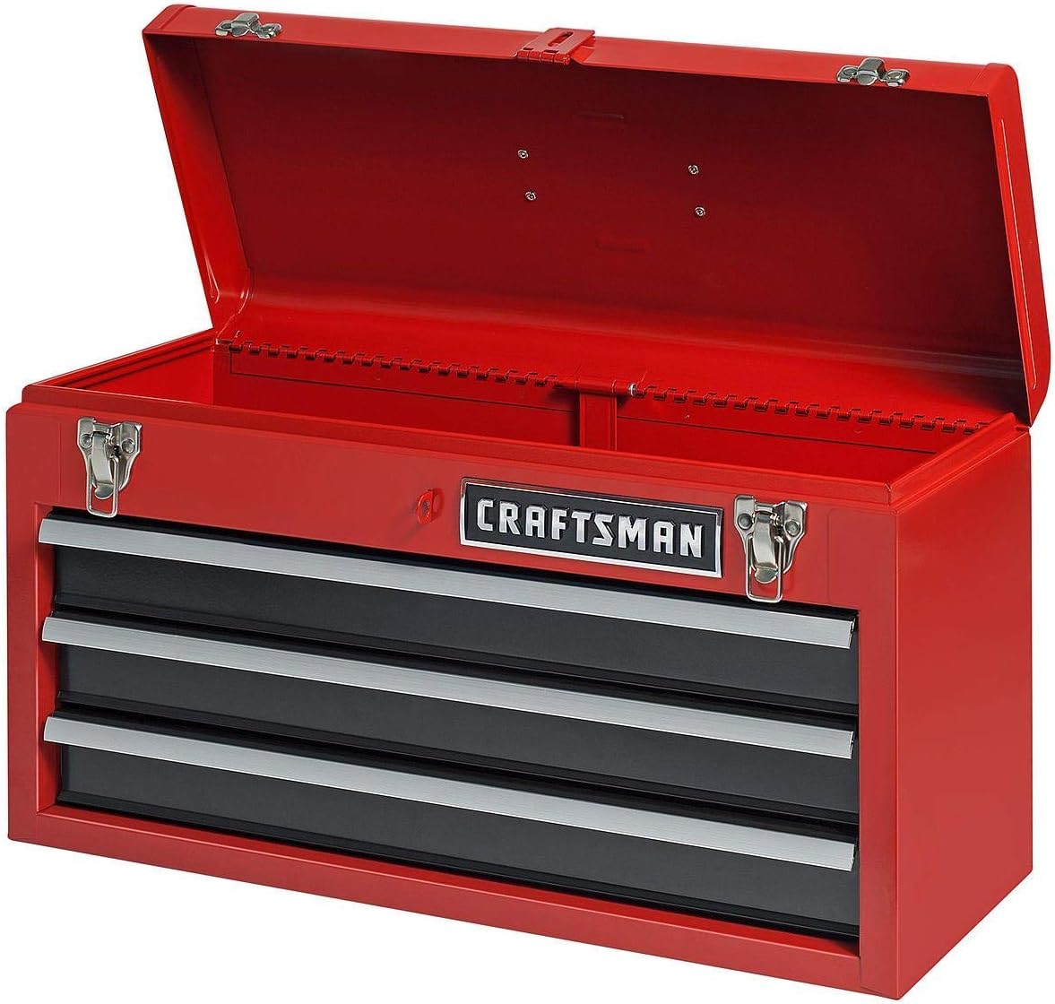 CRAFTSMAN 965337 3-Drawer Portable Steel Tool Chest – red – product detail