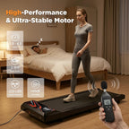 HCOIW Under-Desk Walking Treadmill – Black-Red S – product detail