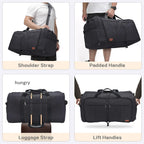Urtala Foldable Travel Duffel Bag – 100L, Black – Black / 100L – product detail